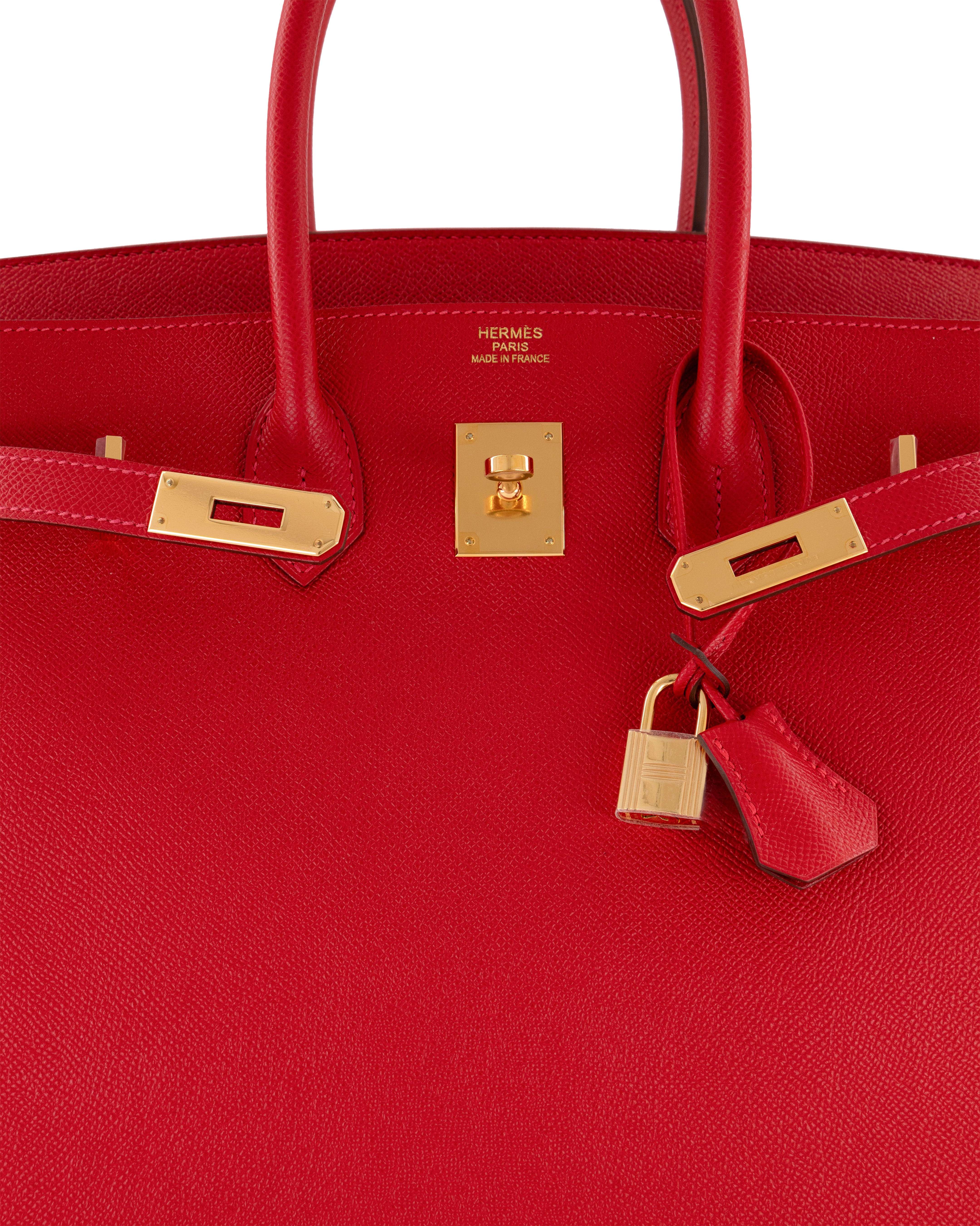 Birkin 35cm rouge casaque epsom ghw