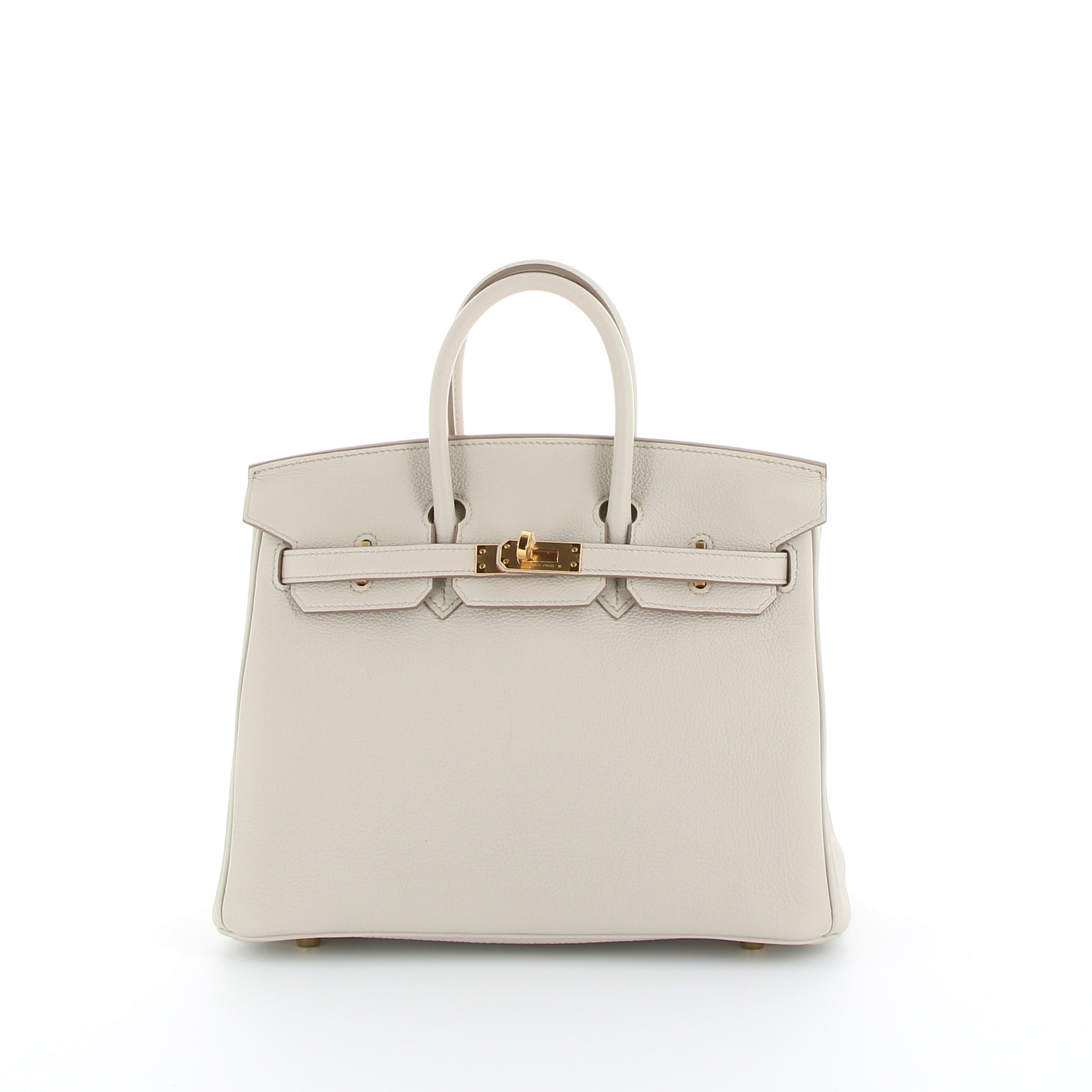 Birkin 25 craie epsom gold hardware