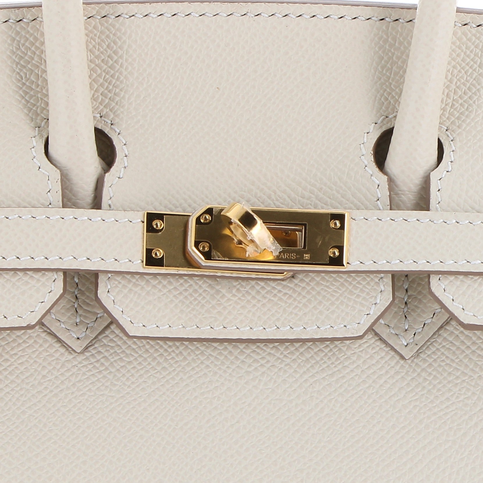 Birkin 25 craie epsom gold hardware